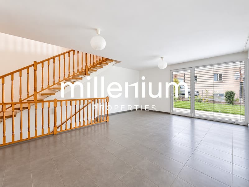 Belle villa mitoyenne avec jardin privatif à Pregny-Chambésy (3)
