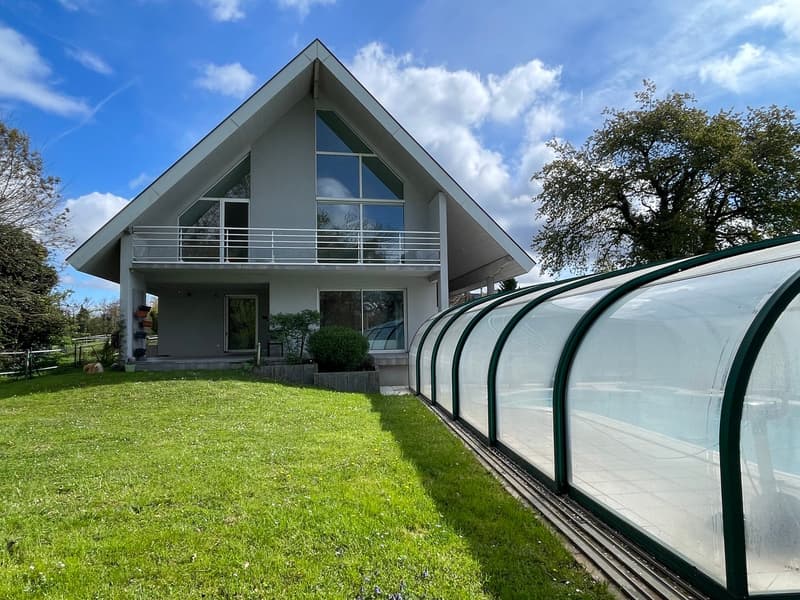 Réf: 11170*** Hégenheim limite Buschwiller: Propriété d'exception de haut standing env. 300 m² (25)
