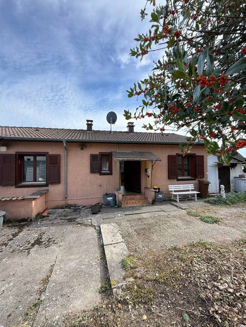 Réf: 11190*** Secteur Leymen / Oltingue: Charmante maison plain pied à rénover env. 60 m² (17)