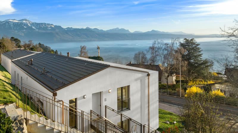 Neuf | Terrasse & jardin avec vue lac (3)
