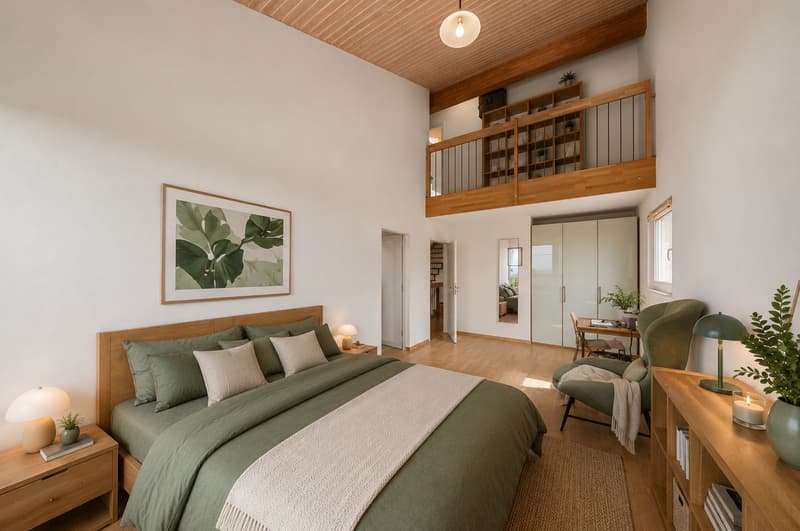 Chambre parentale - image IA