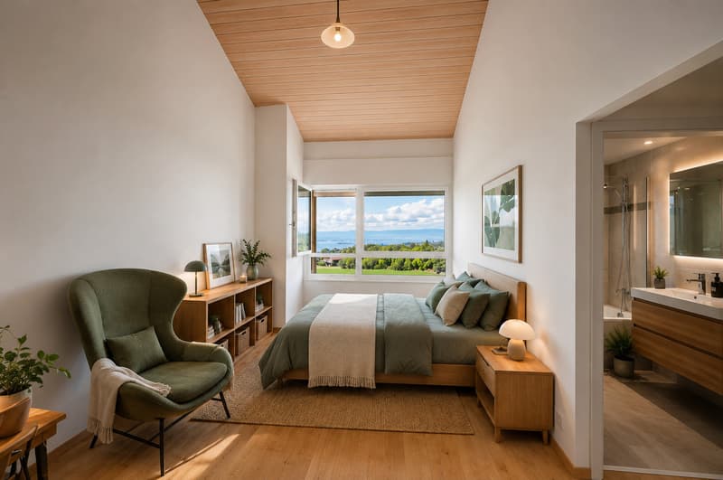 Chambre parentale - image IA