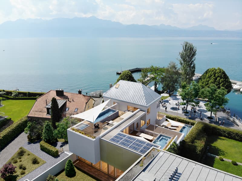 Résidence Les Voiles - une terrasse sur le lac (1)