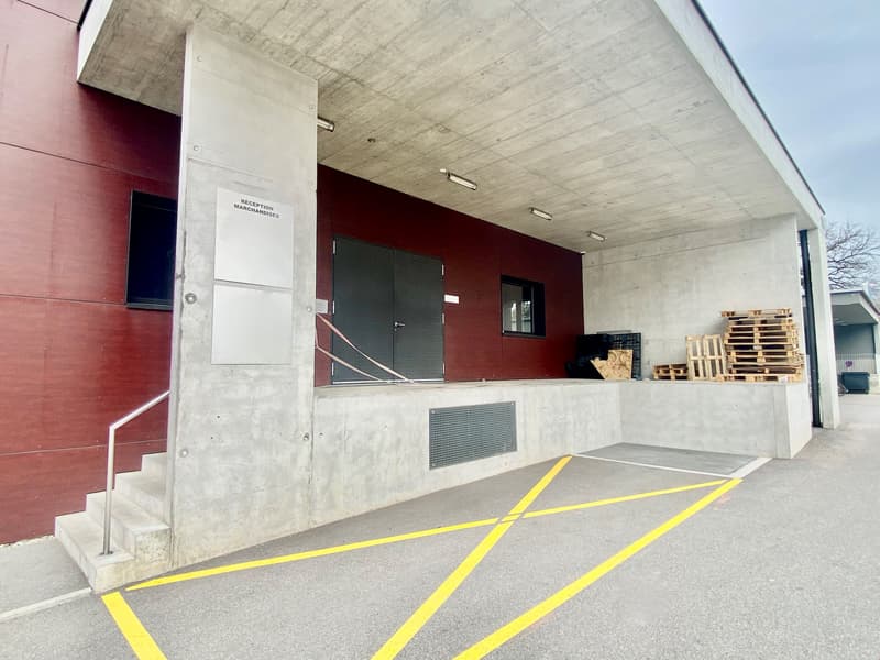 Bureaux, dépôt de 490 m2 à louer proche Fribourg - Givisiez (8)
