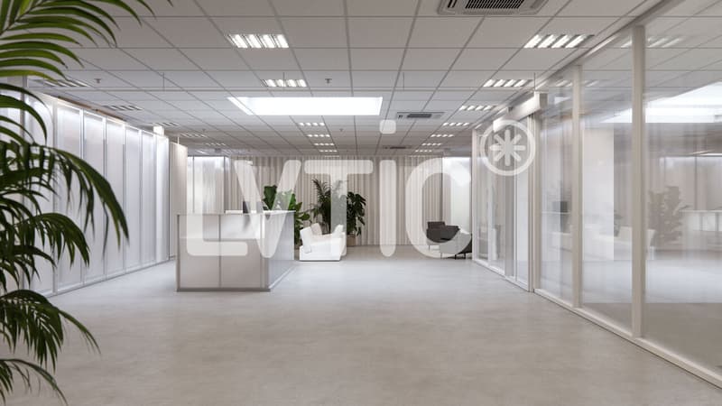 Sala di mostra, uffici, locali di 1265 m2 divisibili in affitto a Conthey (2)