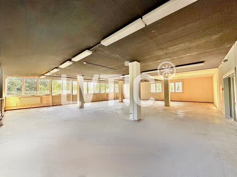 Offices, rental premises of 886 m2, divisible, in Ropraz (4)