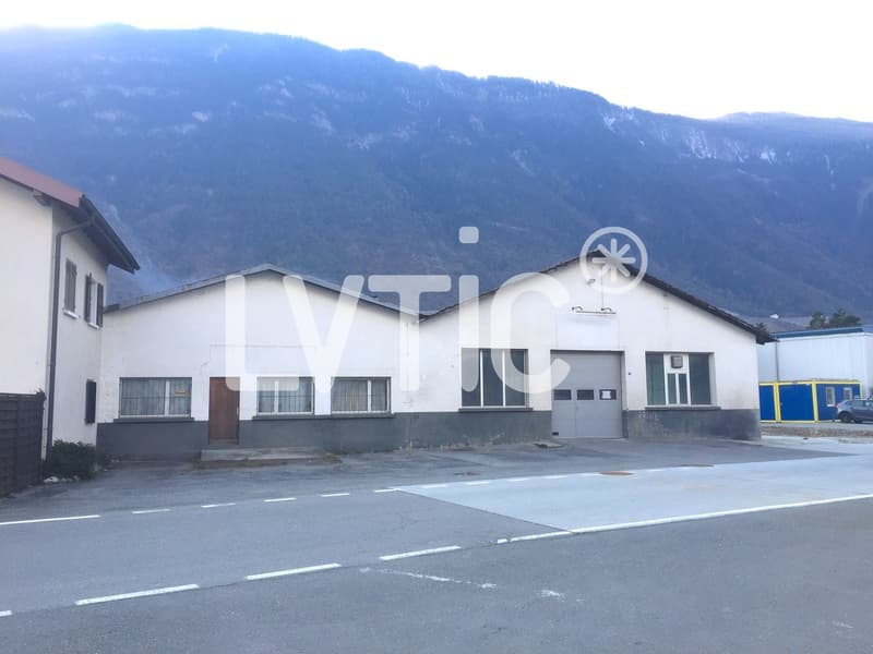 Edificio artigianale su un lotto di 1805 m2 in vendita a Martigny (3)