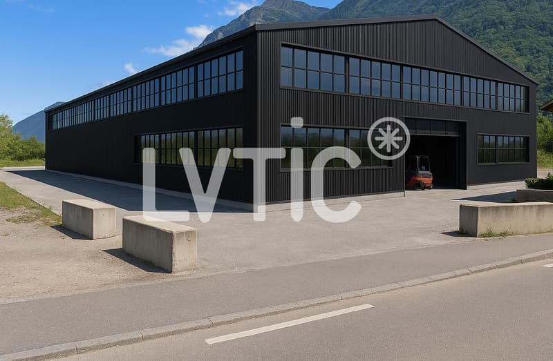 3000 m2 hall with building permit on a 10'000 m2 plot in Vernayaz (2)