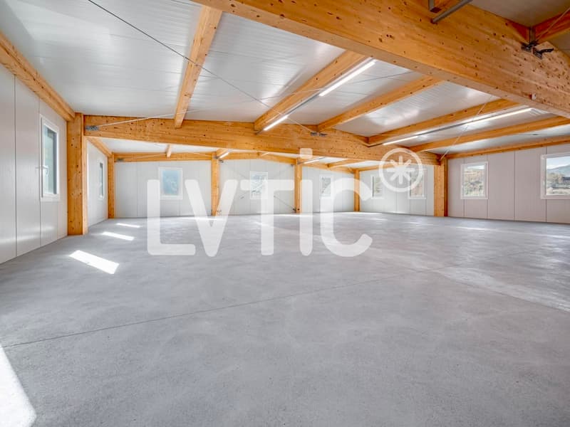 Edificio industriale di 1800 m2 su un terreno di 1680 m2 in vendita a Sierre (8)
