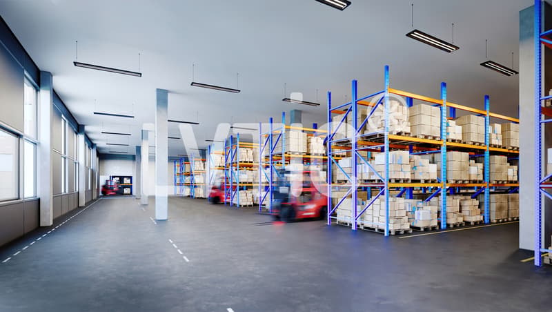 Produzione, deposito, uffici di 2500 m2 in affitto a Bussigny (1)