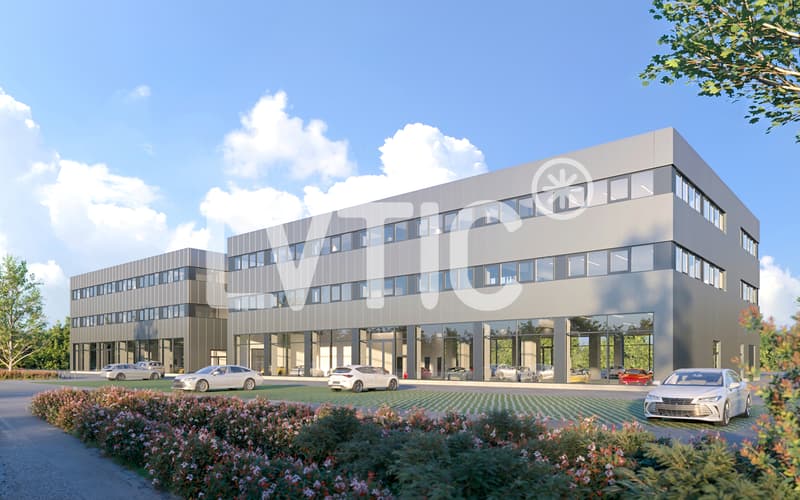 Showrooms, workshops, offices of 3000 m2 divisible for rent in Nyon (1)