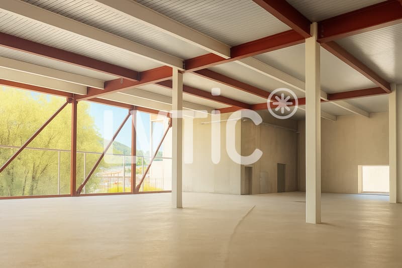 Workshops, warehouses, offices of 1500 m2 divisible for rent in Eclépens (4)