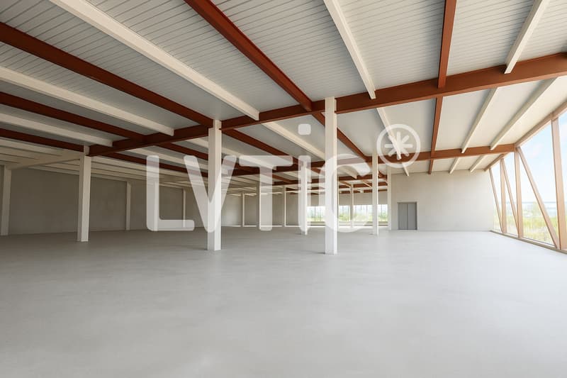 Workshops, warehouses, offices of 1500 m2 divisible for rent in Eclépens (6)