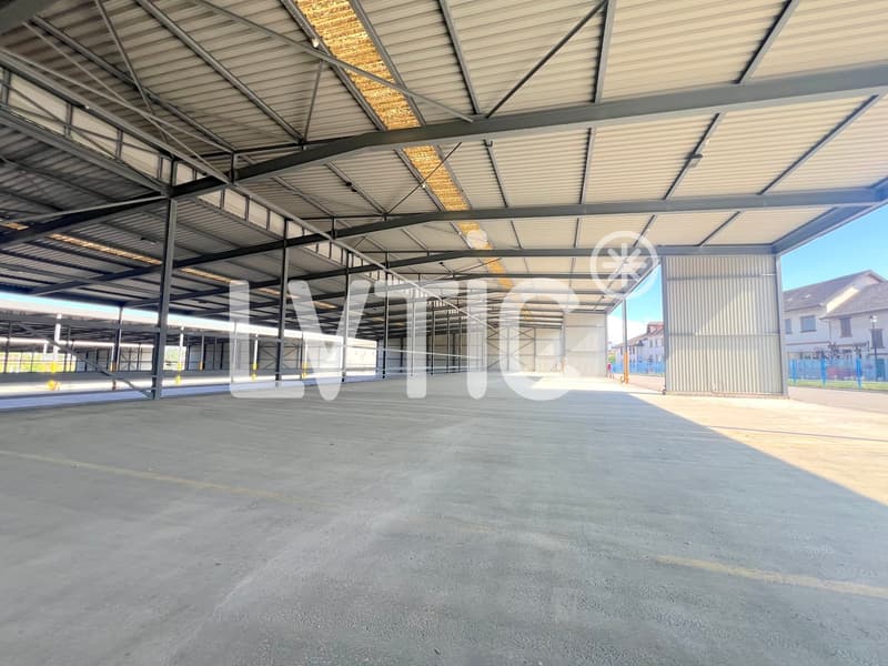 Hallen für Lagerung von 12'000 m2, aufteilbar ab 1000 m2, zu vermieten in St Prex (5)