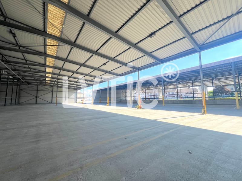 Hallen für Lagerung von 12'000 m2, aufteilbar ab 1000 m2, zu vermieten in St Prex (10)
