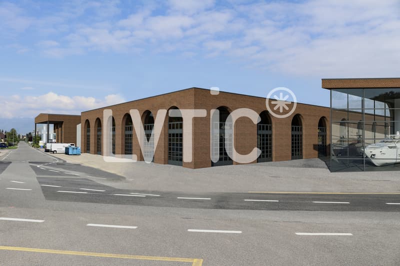 Laboratori, magazzini di 4600 m2, divisibili da 500 m2, in affitto a Yvonand (3)