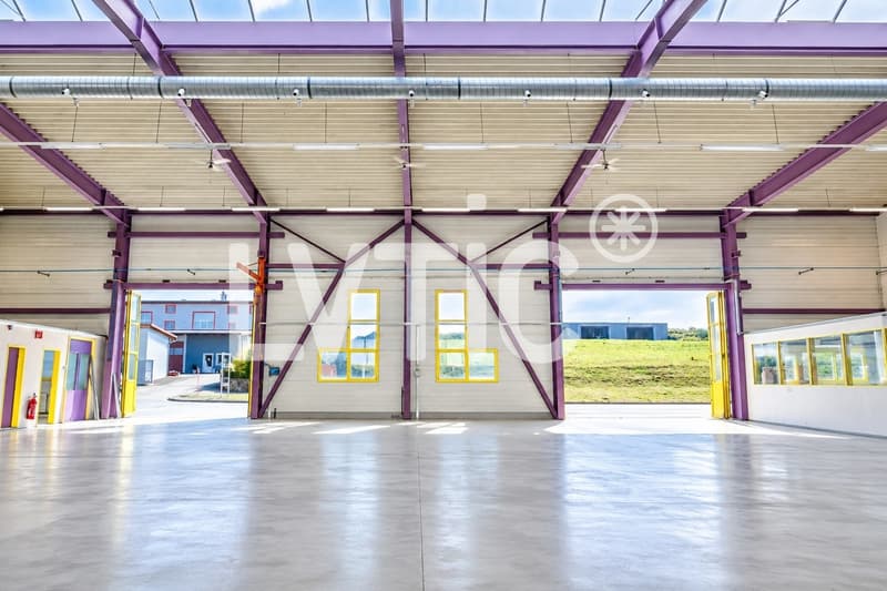 Atelier, dépôt, bureaux de 636 m2 à louer à Romont (2)
