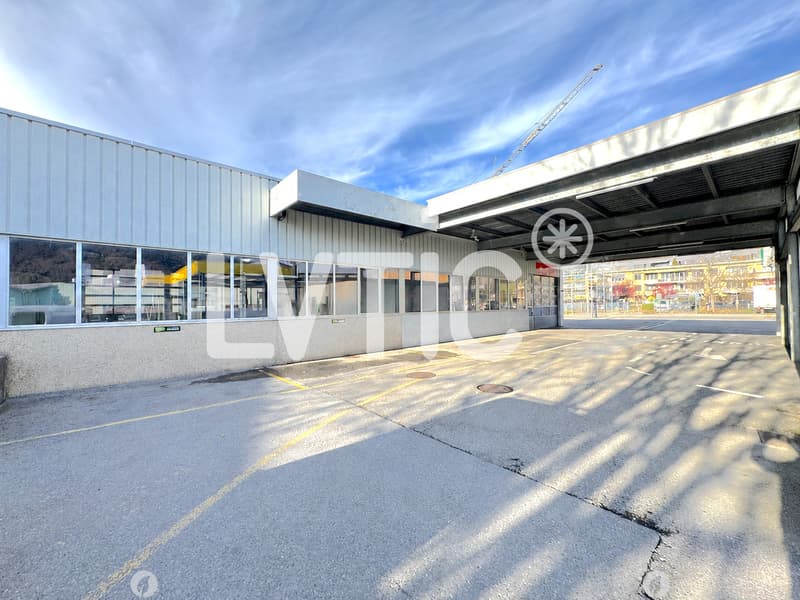 Halle industriell, Werkstatt von 725 m2 zur Miete in Châtel-St-Denis (7)
