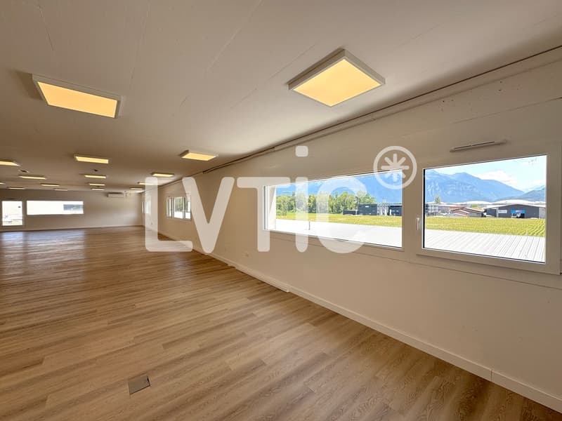 Uffici, locali di 410 m2 in affitto a Collombey (6)