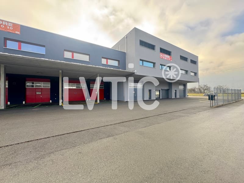Bâtiment industriel, ateliers, bureaux de 2113 m2 à vendre à Collombey (4)