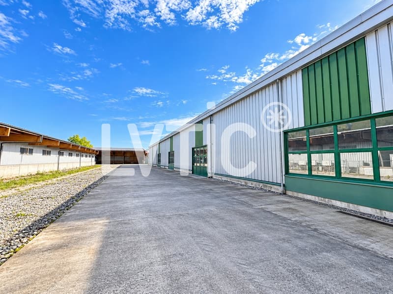 Bâtiment industriel de 2100 m2 sur parcelle 4700 m2 à louer à Moudon (6)