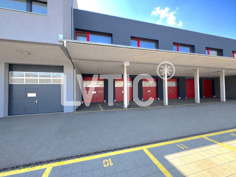Ateliers, dépôts de 400 m2 à vendre à Collombey (1)