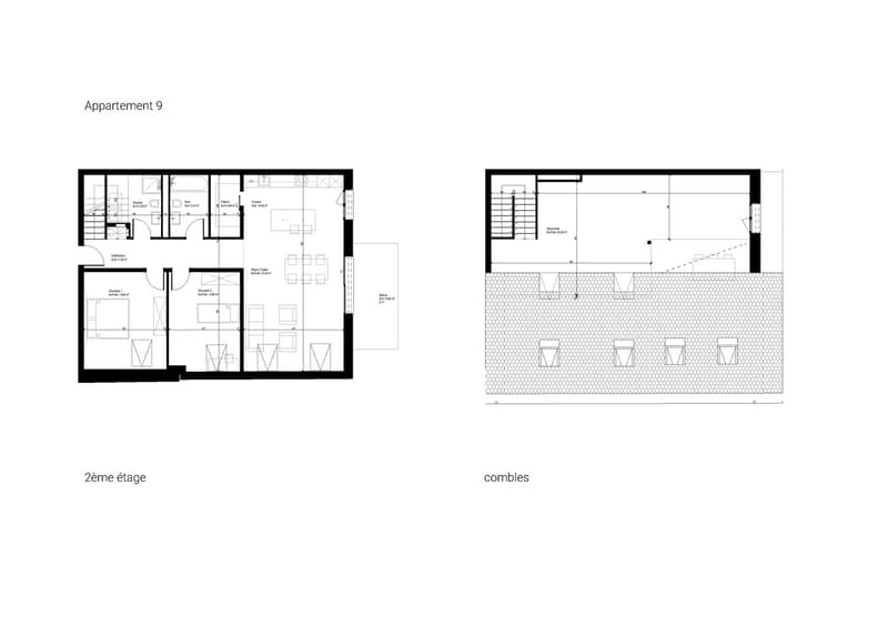 Duplex de 2.5 pièces au 2ème étage - lot 9 (2)