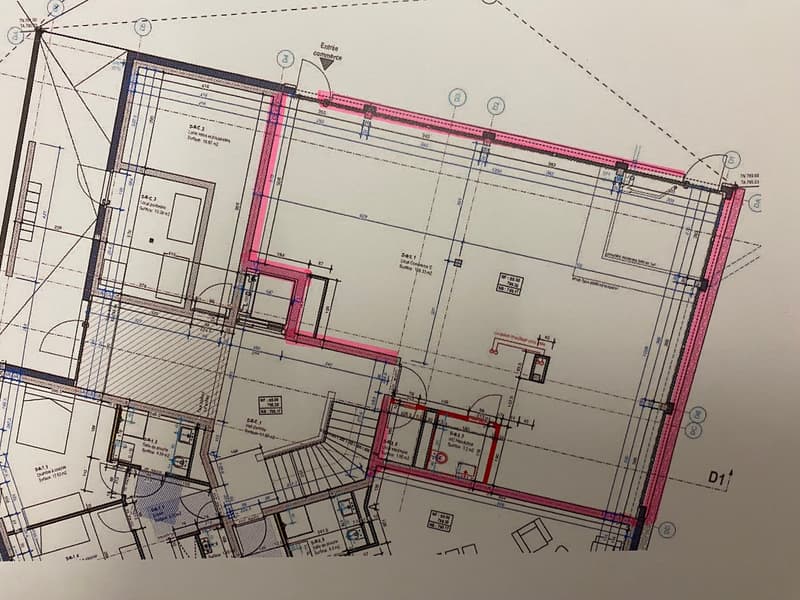 Commercial premises 113 m2 - Lot D-R-3 (6)