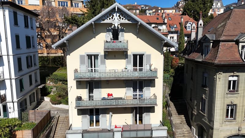Rental building with 4 apartments and a commercial space in Lausanne (3)