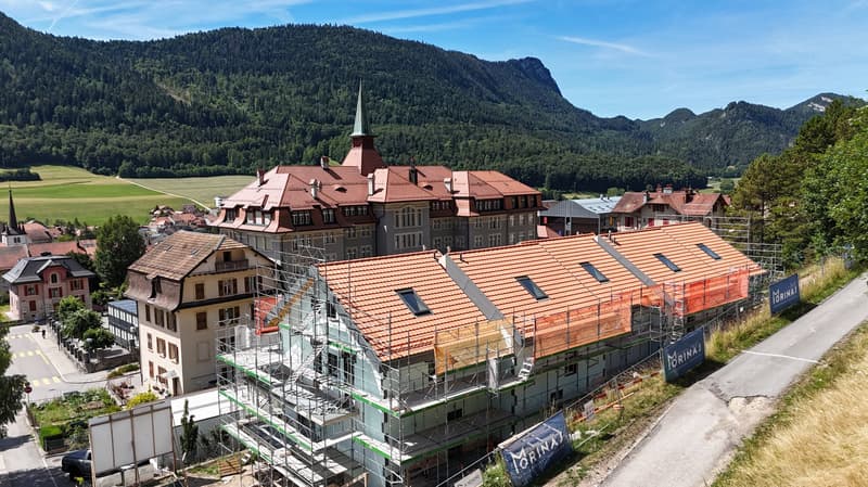 Angrenzende Villa in Vallorbe - Promotion Villas Horizons (1)