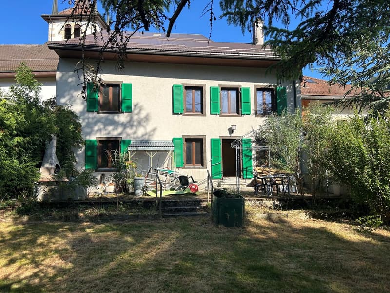 Charmantes Doppelhaushälfte mit 7 Zimmern in Vaulion – Grand-Rue 5 (1)