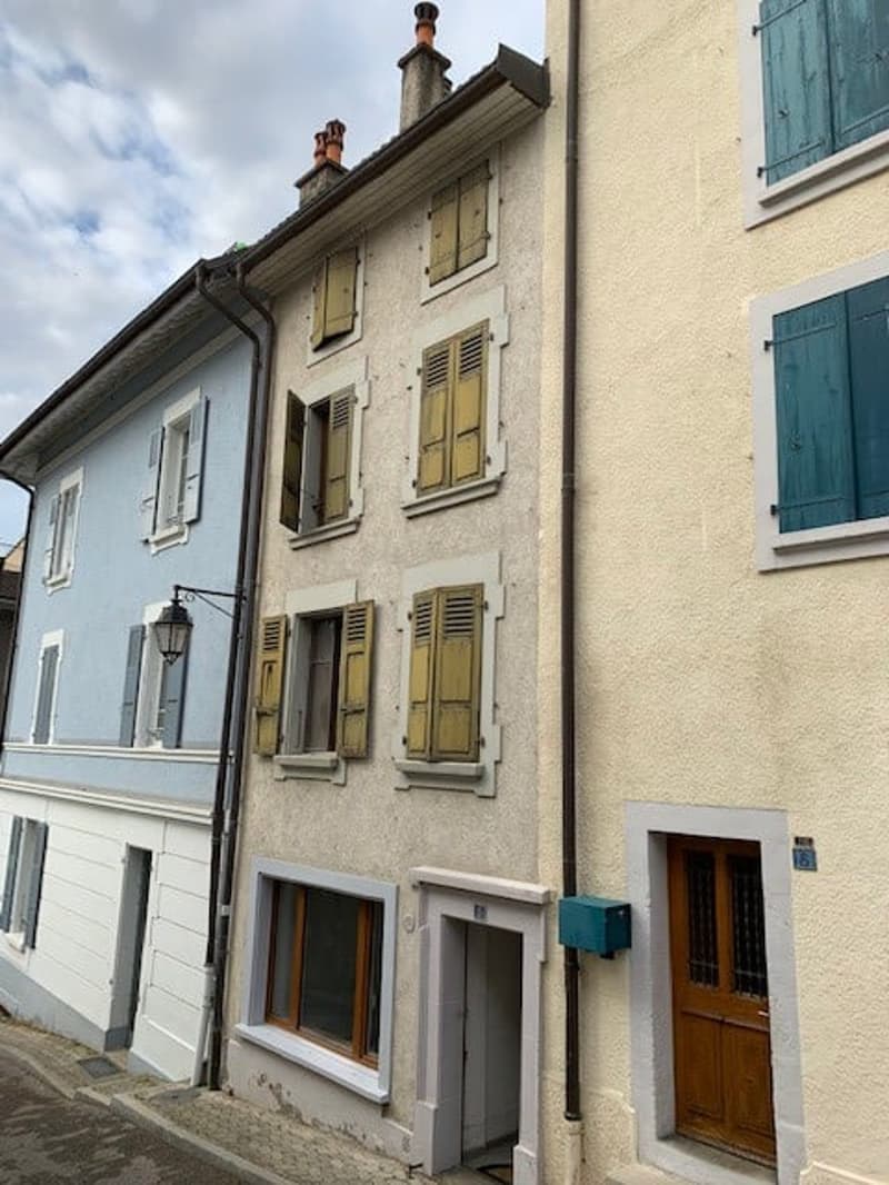Rue Davall 8 - Orbe - Studio au rez (1)