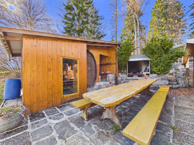 Sehr seltenes Objekt - Bergchalet mit Komfort in der Jura-Kette (3)