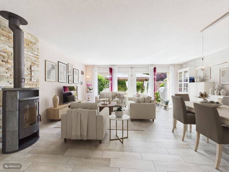 Family villa with 6.5 rooms, garden and two terraces in Echallens (6)