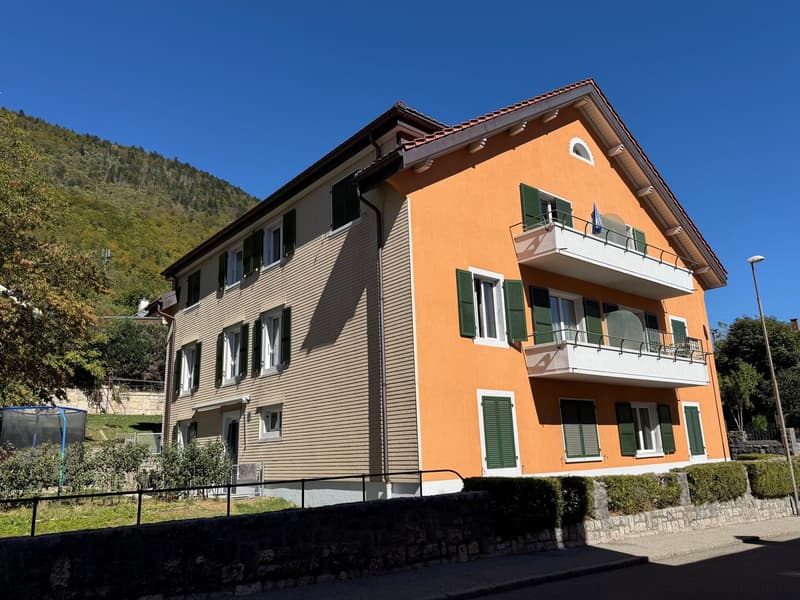 Charmant appartement de 3 pièces avec balcon à Vallorbe (1)
