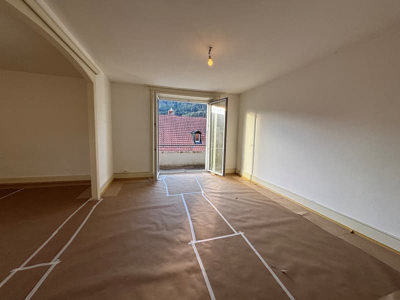 Charmant appartement de 3 pièces avec balcon à Vallorbe (9)