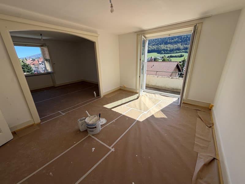 Charmant appartement de 3 pièces avec balcon à Vallorbe (6)