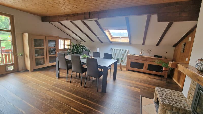Vaulion - Grand-Rue 58 - Charmant appartement mansardé de 3,5 pièces (5)