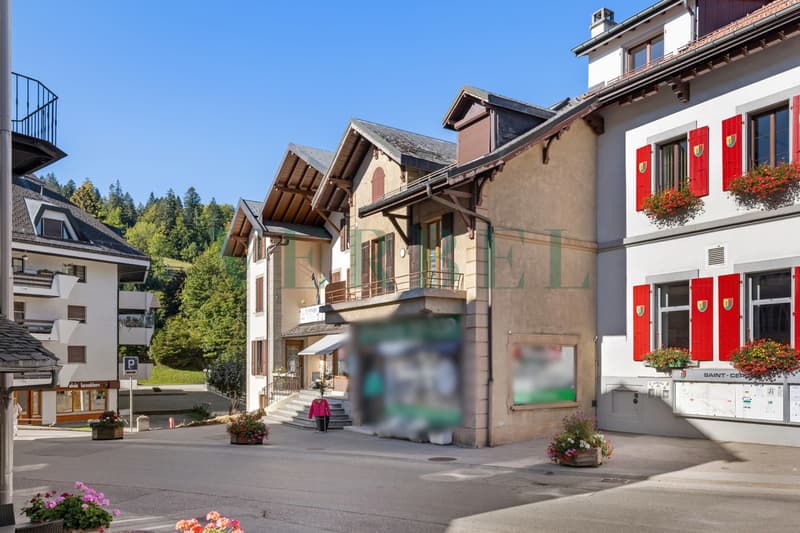 Magasin avec bureau au coeur du village (2)