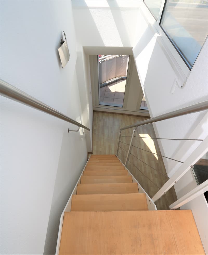 Appartamento duplex in attico con 4,5 locali, balcone e terrazza sulla copertura ad Acacias (7)