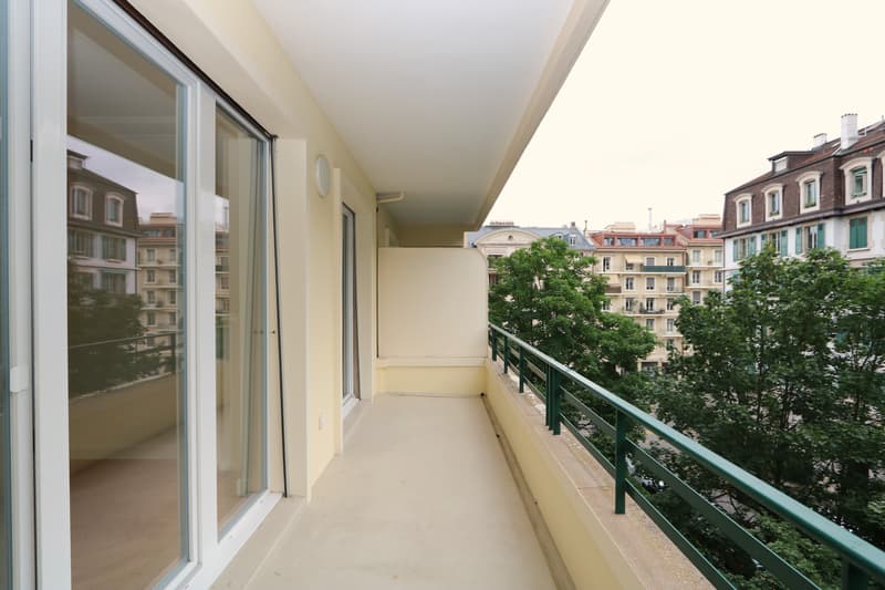 Appartamento di due e mezzo locali con balcone a Champel-Florissant (10)