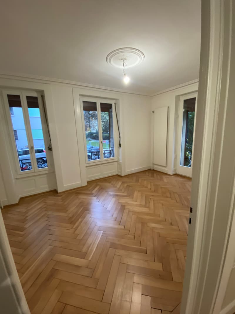 Appartement de 3 pièces avec jardinet à la Servette (1)