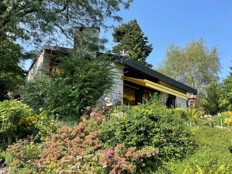 Magnificent individual villa unfurnished with splendid view of the lake in Féchy (4)