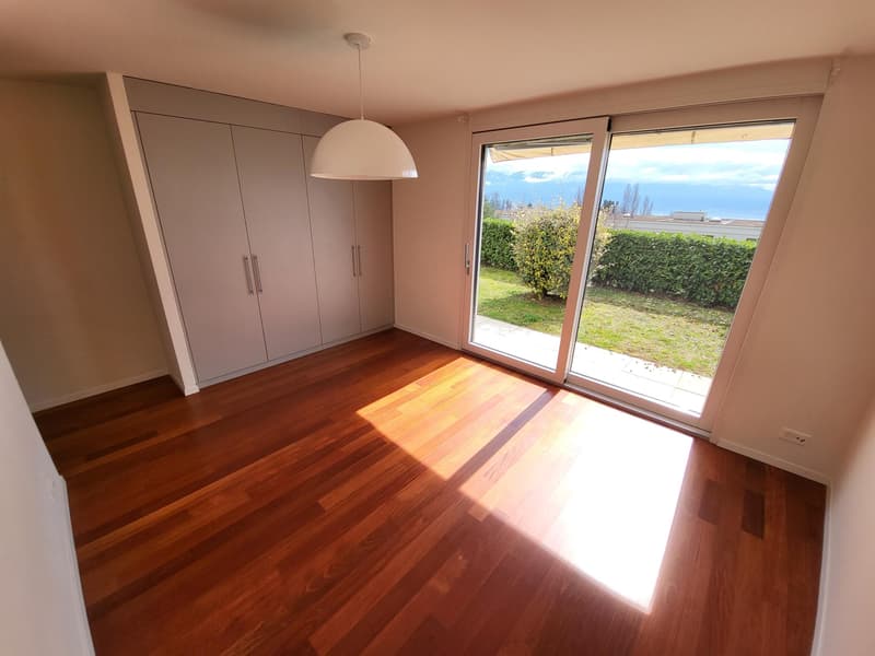 Splendido appartamento al piano terra con vista lago e montagna a Lutry (10)