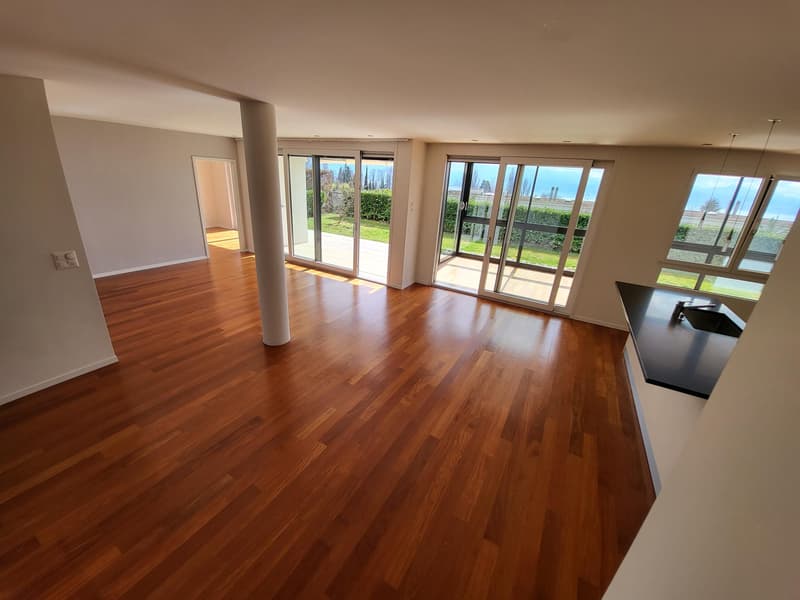 Splendido appartamento al piano terra con vista lago e montagna a Lutry (7)