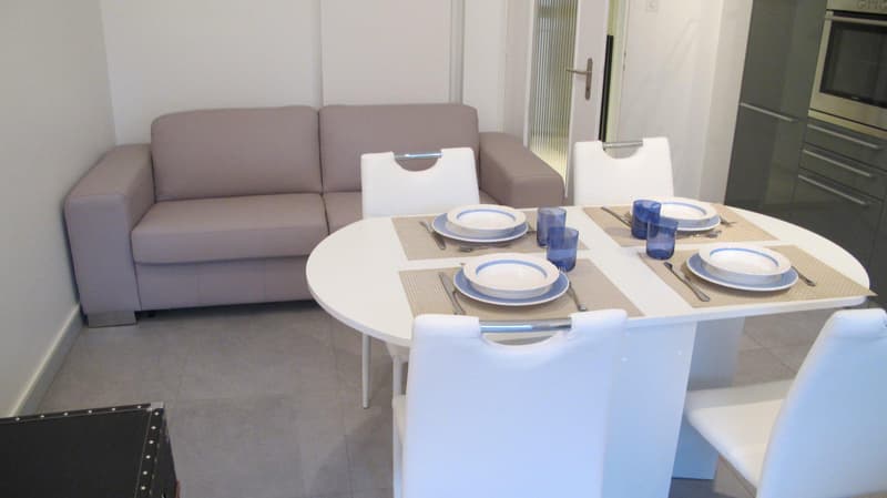 Bello studio arredato ristrutturato a Champel (6)