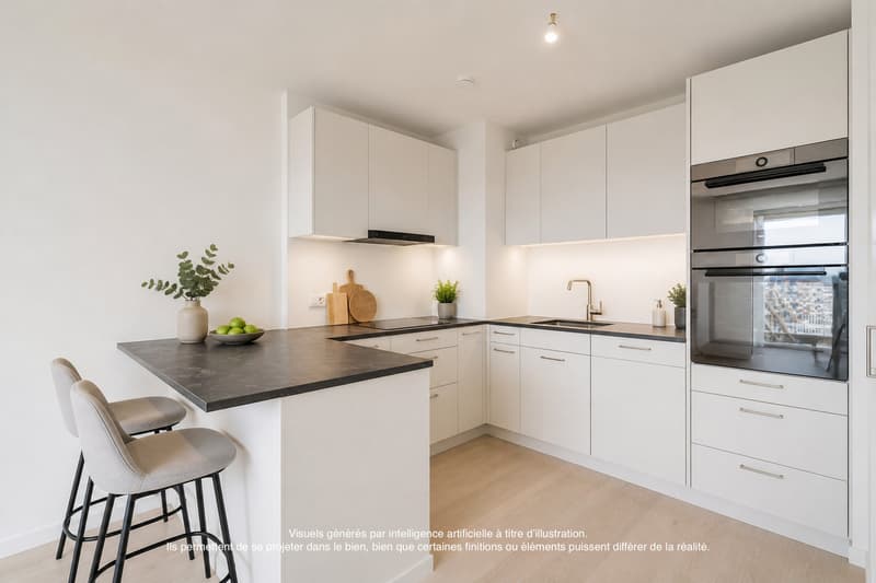 A new, bright apartment, ideally located in the heart of Ecublens (3)
