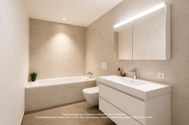 A new, bright apartment, ideally located in the heart of Ecublens (6)