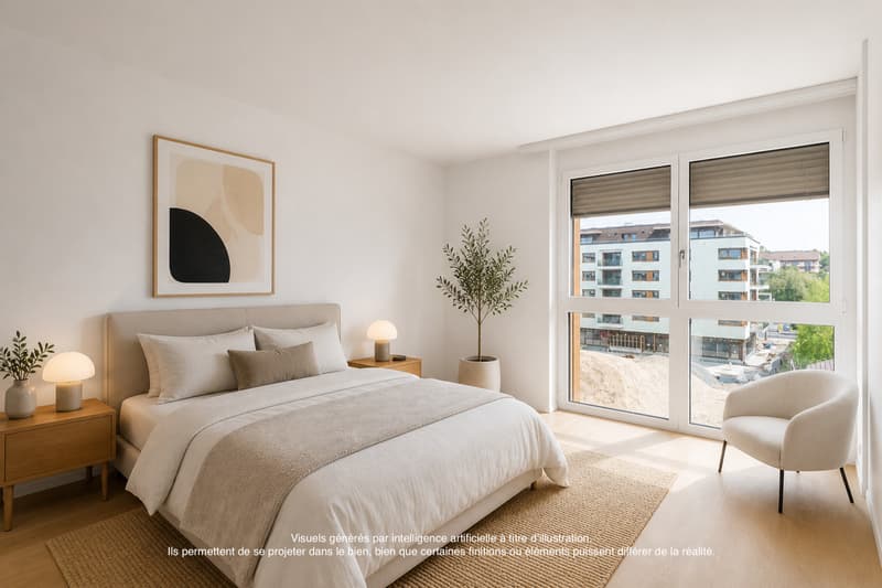 A new, bright apartment, ideally located in the heart of Ecublens (5)