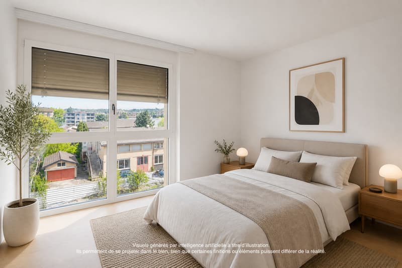 A new, bright apartment, ideally located in the heart of Ecublens (4)